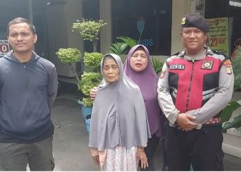 Polsek Rawa Lumbu Bantu Lansia Tersesat, Serahkan ke Keluarga dengan Selamat
