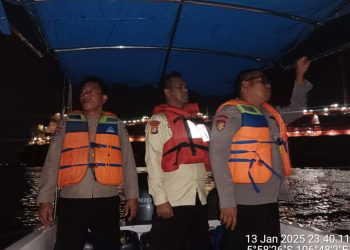 Satpolairud Polres Kepulauan Seribu Gelar Patroli Malam di Perairan, Antisipasi Kejahatan Laut
