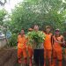 Bhabinkamtibmas Kelurahan Pademangan Timur, Panen Kangkung Bersama PPSU