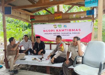 Melalui Ngopi Kamtibmas, ajang kerjasama dan Silaturahmi dalam menjaga keamanan lingkungan