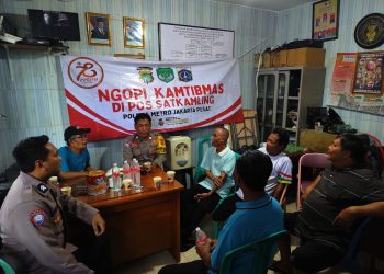 Ngopi Kamtibmas Polsek Johar Baru: Sinergi Polisi dan Warga Bahas Keamanan Lingkungan