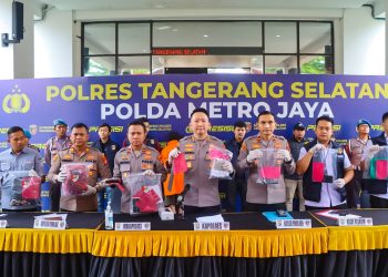 Polres Tangsel Ungkap “Perampokan Berpistol” di SPBU Shell Bintaro, Pelaku Ex Karyawan