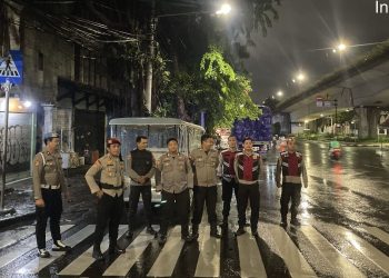 Polsek Johar Baru Gelar Patroli Cipta Kondisi, Tekan Gangguan Kamtibmas