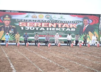 Permudah Petani Jual Hasil Panen, Polda Kalbar dan Pemkab Bengkayang Bangun Pabrik Jagung