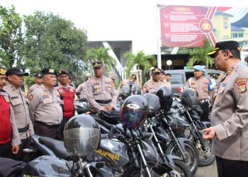 Kapolres Pelabuhan Tanjung Priok, Lakukan Pengecekan Kendaraan Dinas