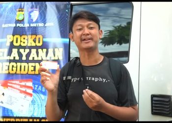 Ditlantas Polda Metro Jaya Buka Layanan SIM Keliling Bagi Korban Kebakaran Kemayoran