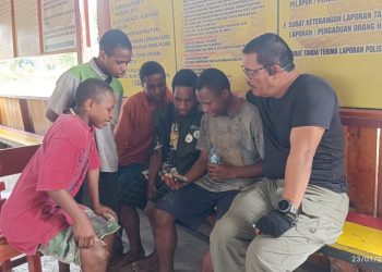 Wakaops Damai Cartenz-2025 Berbagi Keceriaan dengan Anak-Anak Yalimo