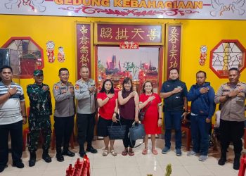 Polsek Cibarusah Siap Amankan Perayaan Imlek ke-2576 di Kelenteng Ngo Kok Ong