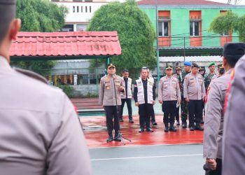 Polres Metro Bekasi Amankan Eksekusi Lahan, Kapolres Kombes Pol Mustofa Tekankan Keselamatan dan Humanis