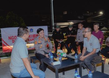 Gelar Ngopi Kamtibmas, Kapolsek Pesanggrahan Dengarkan Langsung Aspirasi Warga