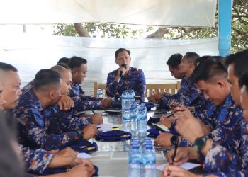 Kasat Polairud Kepulauan Seribu Gelar Anev, Tekankan Polisi Humanis