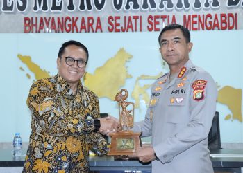Kapolres Metro Jakbar Terima Kunjungan DJP, Perkuat Sinergi Pelaporan Pajak