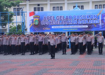Polres Metro Bekasi Gelar Apel Operasi Keselamatan Jaya 2025, Fokus Tekan Pelanggaran dan Kecelakaan Lalu Lintas