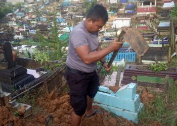 Kisah Bripka Joko Hadi, Polisi yang Mengabdikan Diri sebagai Penggali Kubur Gratis untuk Warga Kurang Mampu