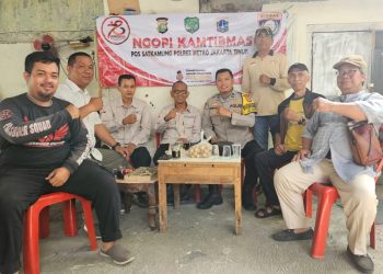 Ngopi Kamtibmas di Palmeriam Membangun Sinergi Antara Polisi dan Masyarakat untuk Keamanan Lingkungan