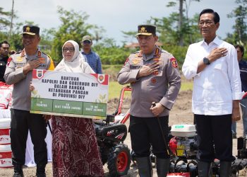 Resmikan Irigasi di Kulonprogo, Kapolri Dorong Pertumbuhan Ekonomi dan Ketahanan Pangan