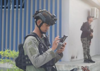 Jaga Stabilitas Keamanan, Satgas Ops Damai Cartenz 2025 Pantau Yalimo dari Udara
