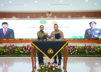 Kapolri dan Menhut Perkuat Sinergitas Upaya Perlindungan Kawasan Hutan