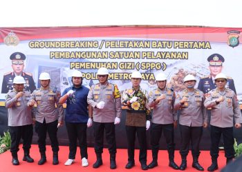 Dukung Program Asta Cita Presiden RI Polda Metro Jaya Bangun Gedung Satuan Pelayanan Pemenuhan Gizi