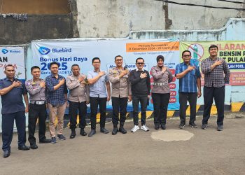 Kapolsek Ciputat Timur Sambangi Pool Bluebird, Bahas Keamanan dan Kolaborasi