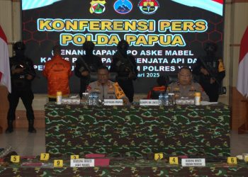 Disertir Polres Yalimo Aske Mabel Ditangkap Satgas Ops Damai Cartenz 2025