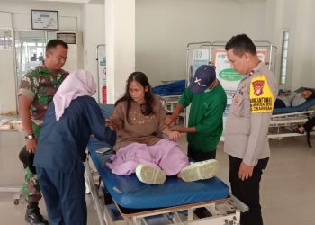 Bhabinkamtibmas Desa Cibarusah Kota Dampingi Warga ODGJ ke RS Marzoeki Mahdi Bogor