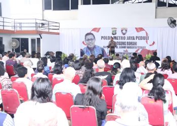 Polda Metro Jaya Gelar Panggung Rohani di Kampung Ambon, Warga Antusias