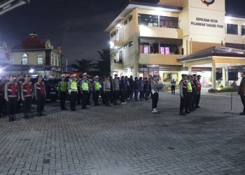 Kapolres Pimpin Patroli Skala Besar Cipkon, Cegah Gangguan Kamtibmas