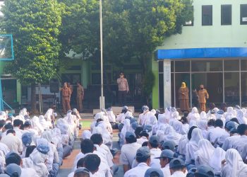 Polsek Pondok Gede Gelar Penyuluhan Kamtibmas di SMAN 16 Bekasi Jelang Ramadhan