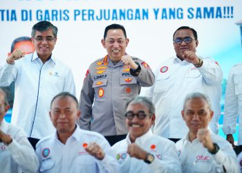 Kapolri Ajak Buruh Berpartisipasi Dalam Upaya Pemerintah Memperluas Lapangan Pekerjaan