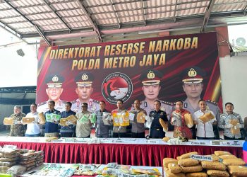 Polda Metro Jaya Tangkap 1.244 Tersangka Narkoba Dalam Dua Bulan