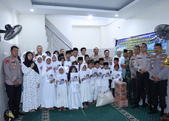 Ciptakan Ramadhan Damai, Kapolres Jakbar Gelar Doa Bersama dan Baksos Di Panti Asuhan Al Hadist