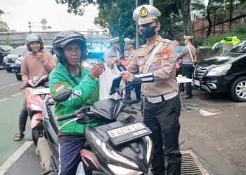 Kegiatan ramadhan berbagi bersama Ditlantas Polda Metro Jaya
