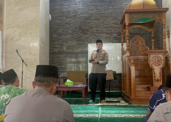 Polisi Gelar Program “Satu Jam Mengaji” di Masjid Darul Jannah, Jakarta Selatan