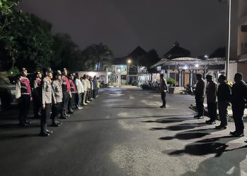 Apel Operasi Cipta Kondisi Gabungan Tiga Pilar Antisipasi Gangguan Kamtibmas dan Tawuran Warga di Pulogadung