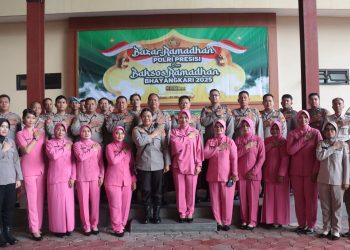Polres Metro Jakarta Pusat dan Bhayangkari Gelar Bazar dan Baksos Ramadhan Secara Virtual, Warga Antusias