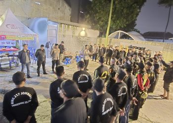 Apel Kesiapsiagaan Pospam Jombang, Perkuat Sinergi untuk Keamanan Ciputat Timur