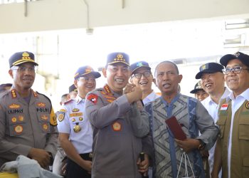 Tinjau Terminal Pulo Gebang, Kapolri Perintahkan Petugas Persiapkan Skema Rekayasa Lalu Lintas