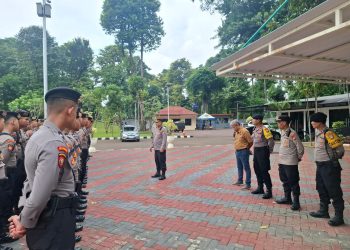 Polri Siaga Dan Amankan Aksi Unjuk Rasa Di Gedung DPR RI