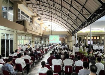 1.300 Jemaat Hadiri Misa Kamis Putih, Polisi Pastikan Pengamanan Ketat di Gereja St. Paskalis