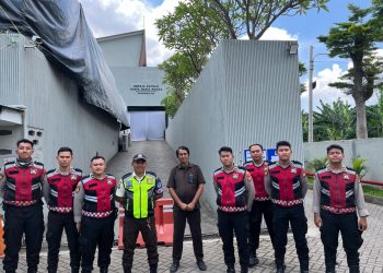 Jelang Paskah, Tim Patroli Presisi Kawal Keamanan Gereja di Tangsel