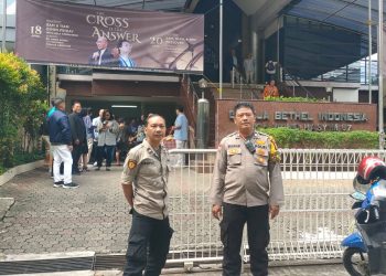 Polisi Perketat Pengamanan Ibadah Paskah Di Gereja Bethel Indonesia, Jemaat Merasa Aman