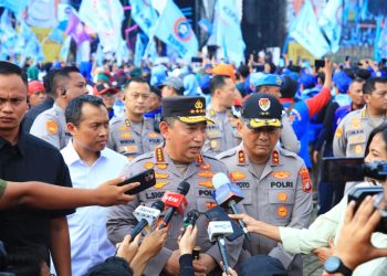 Kapolri Pastikan Kawal hingga Tuntas Hari Buruh di Monas yang Dihadiri Presiden