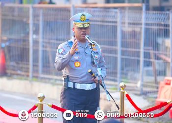 Pimpin Apel Pagi di Kantor Induk PJR Cikampek, Kakorlantas: Laksanakan Pengamanan May Day dengan Sebaik-baiknya