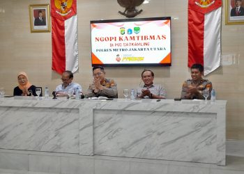 Ngopi Kamtibmas Di Kelapa Gading, Kapolres Jakut Dengar Langsung Keluhan Warga