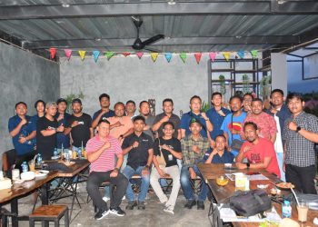 Satgas Humas Operasi Damai Cartenz Jalin Silaturahmi Bersama Wartawan di Mimika