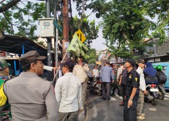 Tiga Pilar Johar Baru Gelar Patroli Gabungan bersama Ketua Ormas Wilayah Kecamatan Johar Baru Dalam Operasi Brantas Jaya 2025