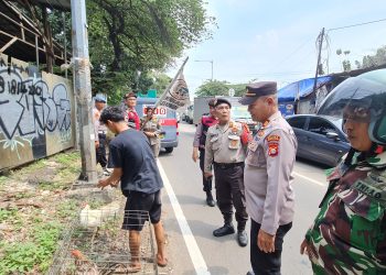 Operasi Berantas Jaya: Tiga Pilar Kembangan Amankan 52 Atribut Ormas