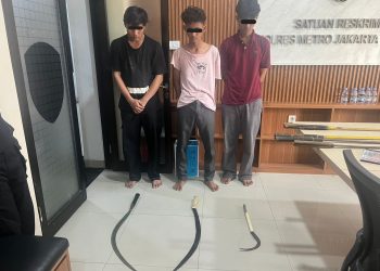 Operasi Berantas Jaya 2025: Polisi Tangkap 3 Pelaku Tawuran Bersenjata Tajam di Jakarta Pusat