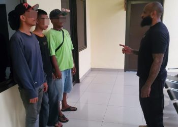 Tim Opsnal Polsek Pancoran Mas melaksanakan Operasi Brantas Jaya